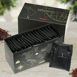 adventskalender med kaffe