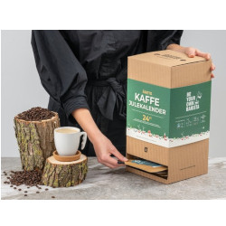 adventskalender med kaffe