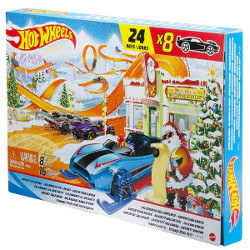 Hot Wheels adventskalender till barn