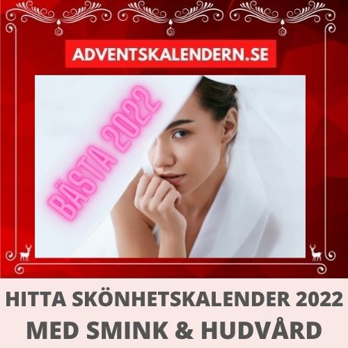 Adventskalender smink & skönhet - Hitta skönhetskalender