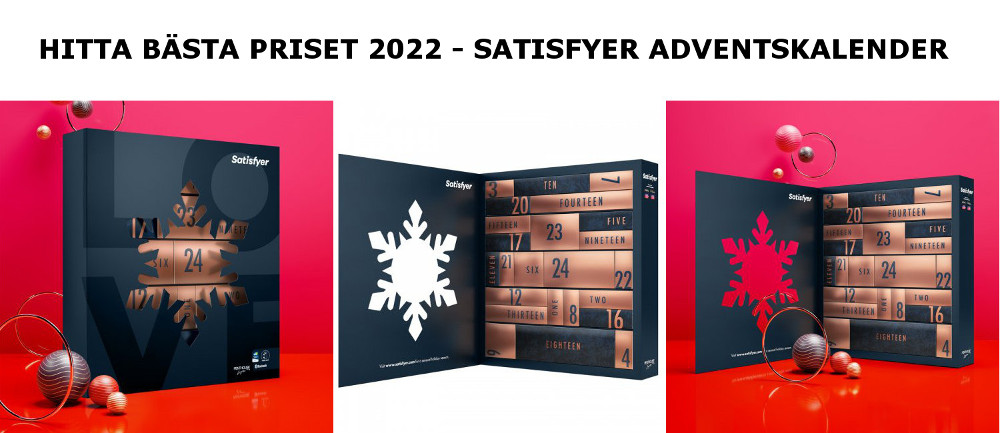 Satisfyer adventskalender / julkalender 2022