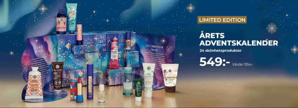 Yves Rocher adventskalender 2022