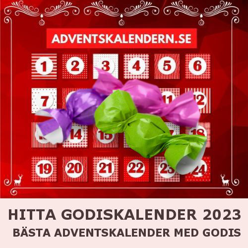 Godiskalender - Adventskalender med godis