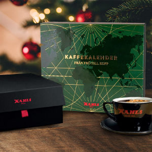 adventskalender med kaffe