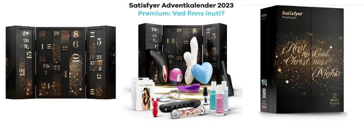 Satisfyer adventskalender / julkalender 2023