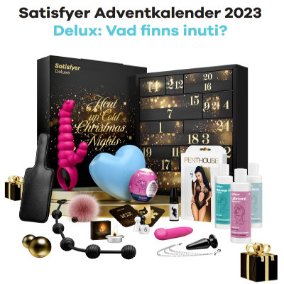 Satisfyer deluxe julkalender - Innehåll