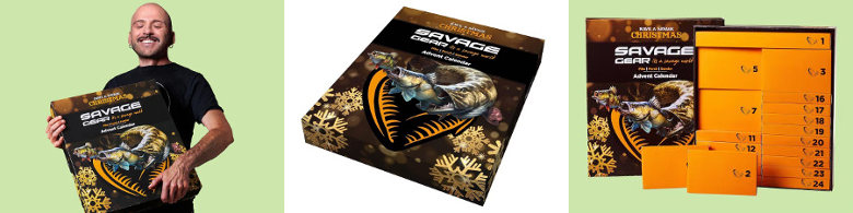 Fiskekalender - Savage Gear - Adventskalender till fiskare