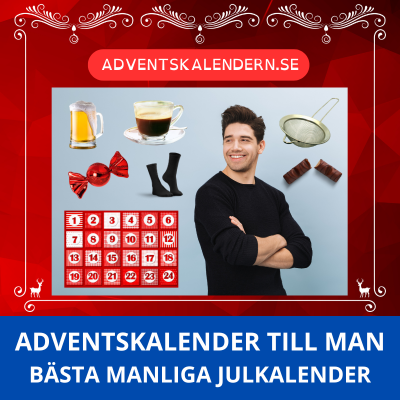 Adventskalender man - Julkalender för män