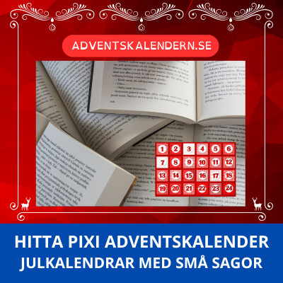 Pixi adventskalender - Julkalender med små sagor