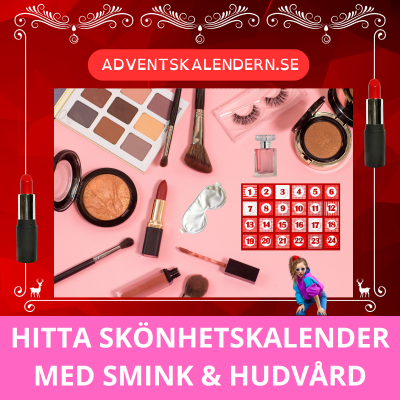 Adventskalender smink & skönhet - Hitta skönhetskalender