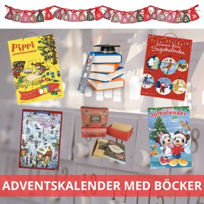 Adventskalender böcker - Julkalender tips till barn och vuxna
