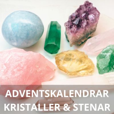 Adventskalender kristaller - Hitta julkalender med ädelstenar