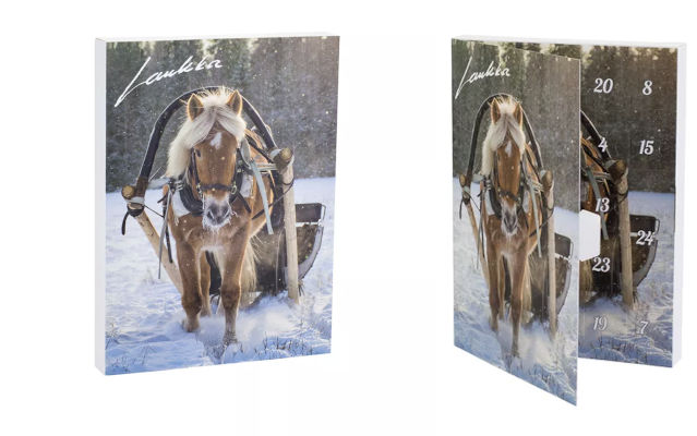 Adventskalender med 24st bijouterier - armband och halsband
