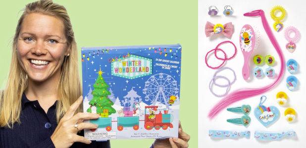Adventskalender med smycken barn