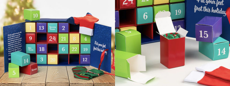 Adventskalender med strumpor tips