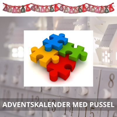 Adventskalender pussel - Förslag på pusselkalender