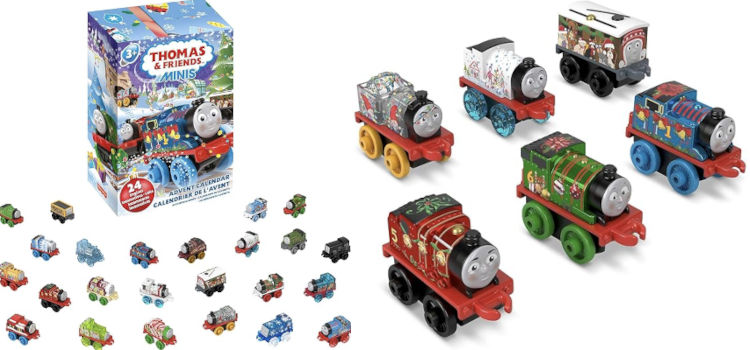 Adventskalender tåg - Julkalendrar barn