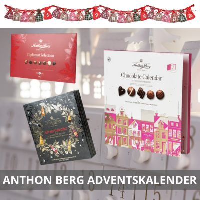 Anthon Berg adventskalender och julkalender