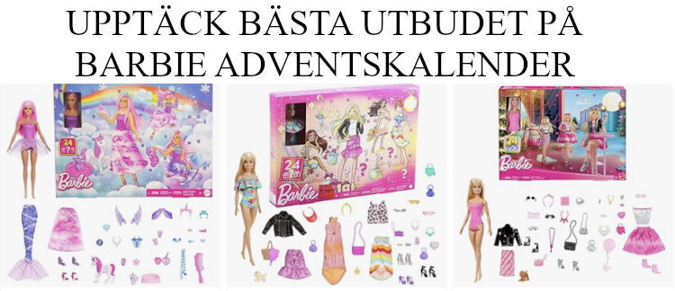 Barbie julkalender tips