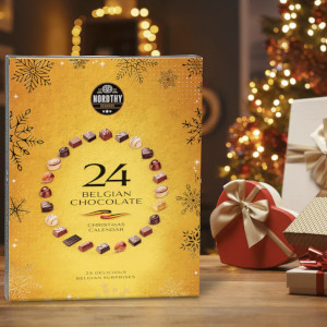 Belgisk choklad adventskalender 2025