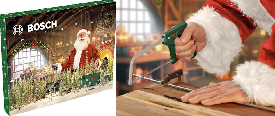 Bosch adventskalender 2025 - Verktygskalender