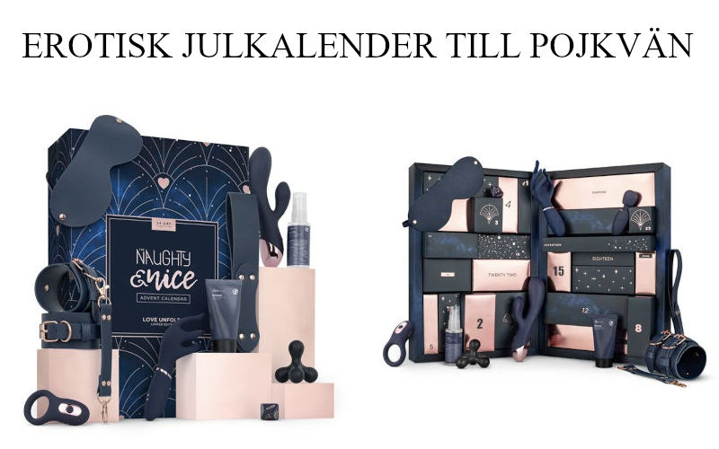 Erotisk julkalender till pojkvän