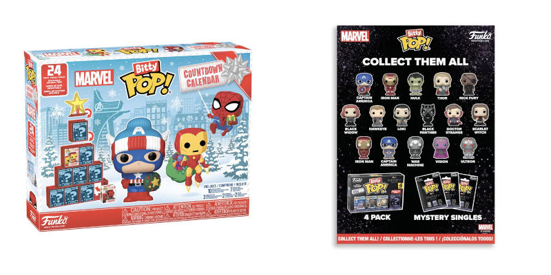 Funko pop adventskalender - Bitty Pop marvel julkalender