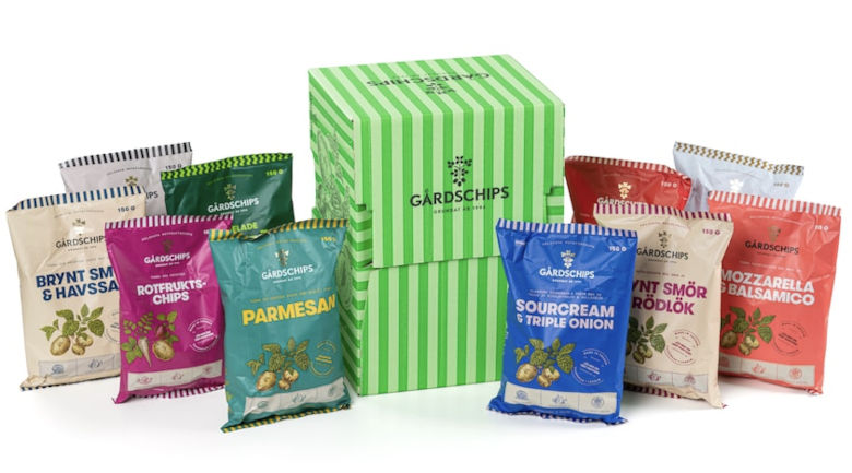 Gårdschips advent - Presentbox med tio smaker