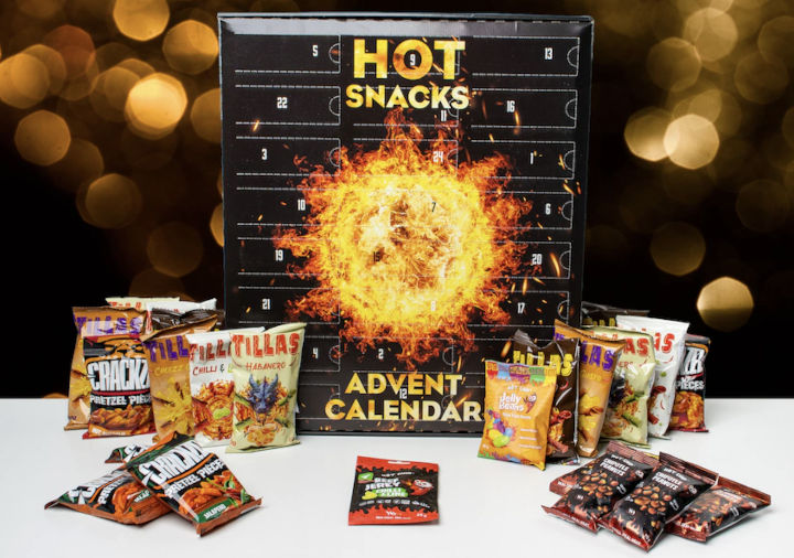 Hot Snacks Adventskalender - Julkalender med chips