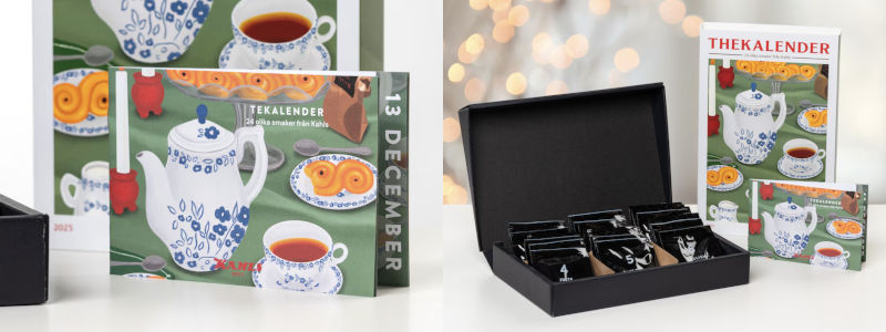 Kahls tekalender 2025 - Te julkalender