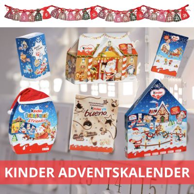 Kinder adventskalender - Julkalendrar från Kinder 2025
