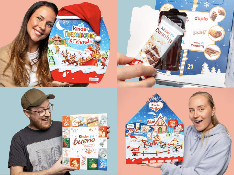 Kinder julkalender - Hitta alla adventskalendrar med Kinderchoklad