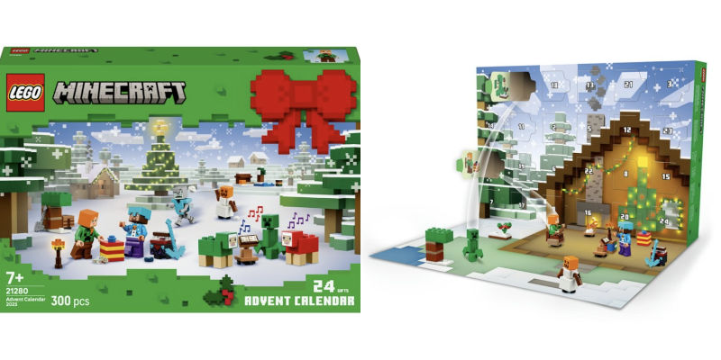 Minecraft LEGO adventskalender 2025