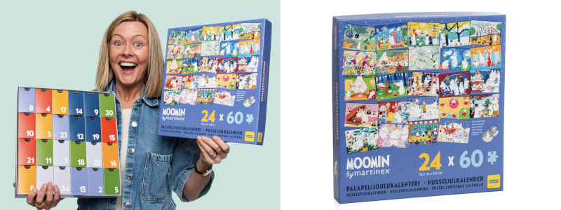 Mumin pusseladventskalender