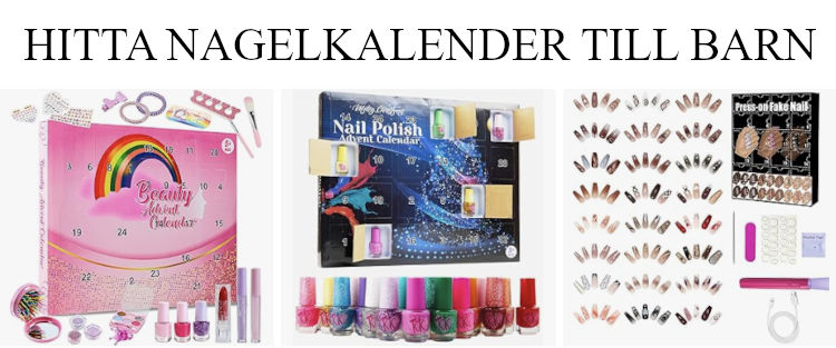 Nagel adventskalender till barn