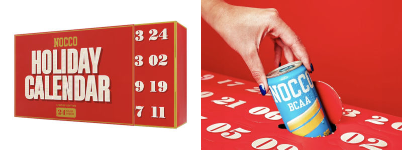 Nocco julkalender - Adventskalender med sportdryck från Nocco