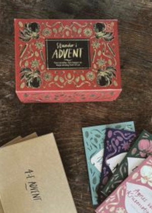 Novellix adventskalender med fyra böcker - Stunder i advent 2025