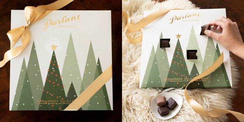 Pärlans julkalender 2025 - Julkalender med kola