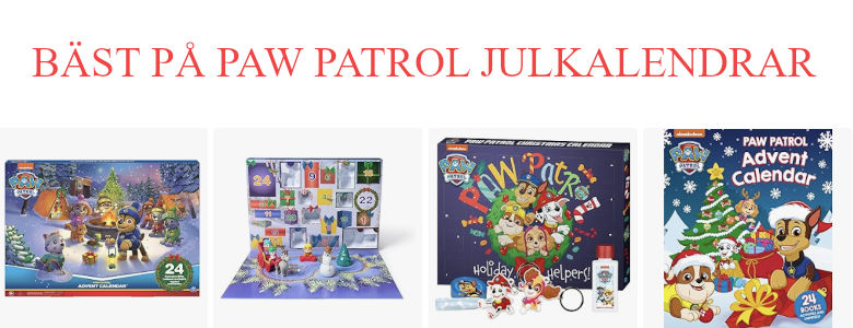 Paw Patrol julkalender tips