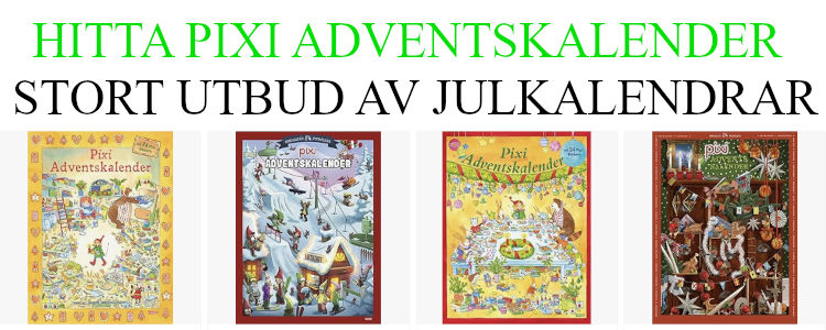Pixi adventskalender 2025 - Hitta julkalender med pixiböcker