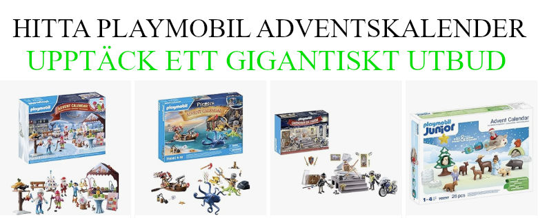Playmobil adventskalender tips