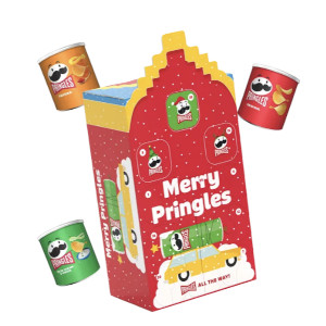 Pringles julkalender med chips 2025