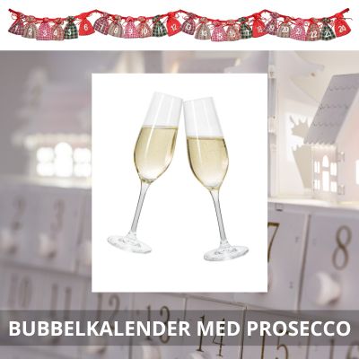 Prosecco kalender - Adventskalender med bubbel