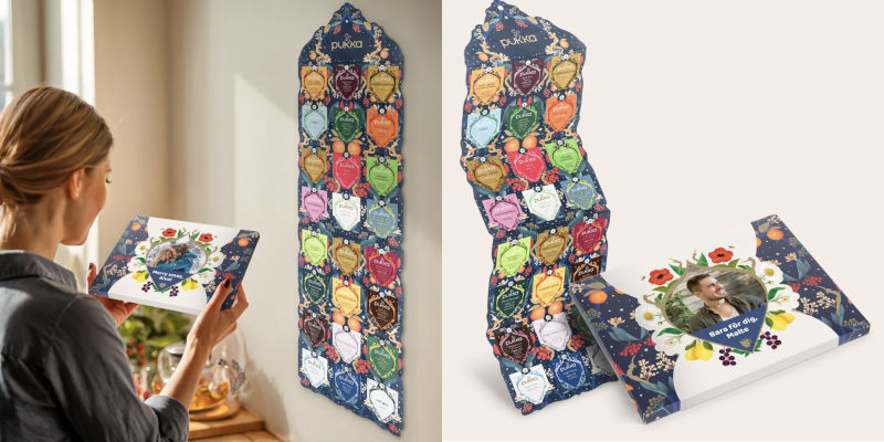 Pukka te adventskalender - Personlig julkalender med foto