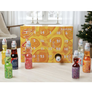 Ramune Adventskalender - Julkalender med läsk
