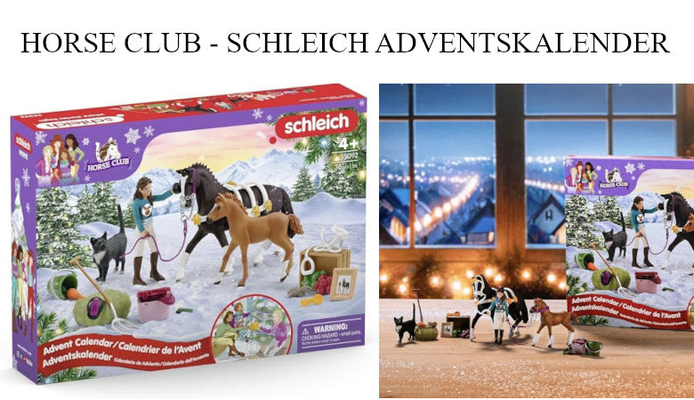 Schleich häst adventskalender - Horse Club julkalender