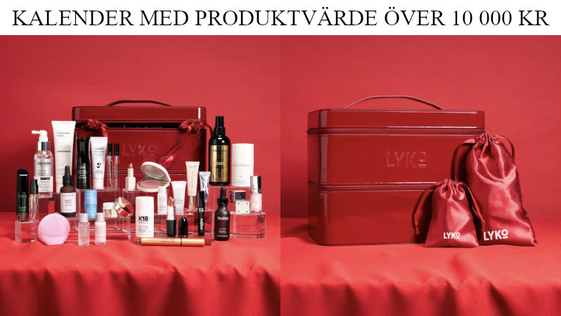 Skönhetskalender till tjej - Julkalender flickvän