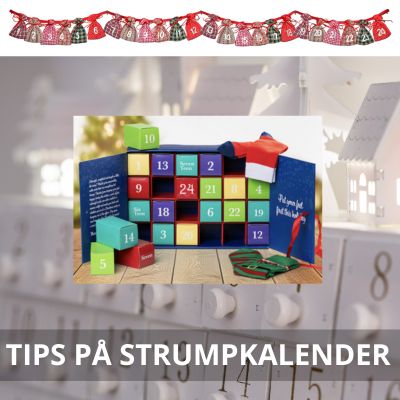 Strumpkalender - Adventskalender och julkalender