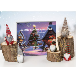 adventskalender med tomtar - Tomte julkalender