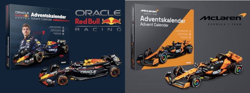 Bil adventskalender - CAT julkalender med anläggningsmaskiner